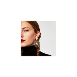 New Fashion Statement Jewelry Round Pendant Drop Earrings Luxury Simulated Pearl Earrings For Women Brincos