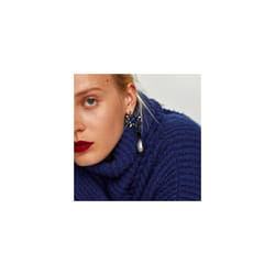 JUJIA 2017 Trendy Elegant Statement Fashion Simulated Pearl Earrings Crystal Drop Earrings For Women Gifts