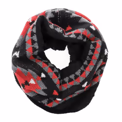 Cuello De Punto Con Diseño Trenzado 10300 Unisex - black, TU