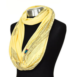 Cuello Infinito 59100 Para Hombre-mujer - yellow, TU