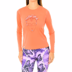 Camiseta Manga Larga Para Deporte Al Aire Libre Bf11500 Para Mujer - pink, XS