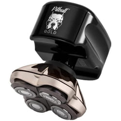 Skull Shaver Pitbull Gold PRO Mens Electric Head and Face Shaver