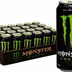 Wholesale Drinks, Bulk Cases of Soft Drinks, Monster, Fanta, Coke, Pepsi and More Beverage - Monster Original 24 Pack