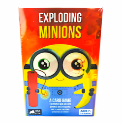 Exploding Minions card game official Illumination licensed from Exploding Kittens