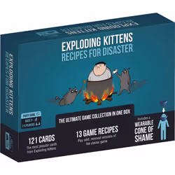 Exploding Kittens Recipes For Disaster Card Game