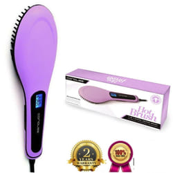 Corioliss Digital Hot Brush Heated Hair Styler Worldwide Voltage - Lilac *SALE*