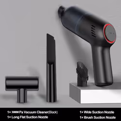 30000Pa Powerful Car Vacuum Cleaner Wireless Handheld Portable Household Mini Vacuum Cleaner with 4000mah Battery Wet and Dry ...