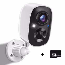 Security Cameras Wireless Powered Cameras for Home Security W/AI Motion Detection Spotlight & Siren Alarm 2K Color Night ...