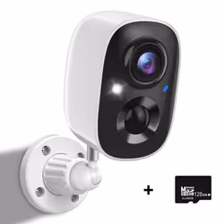 Security Cameras Wireless Powered Cameras for Home Security W/AI Motion Detection Spotlight & Siren Alarm 2K Color Night ...