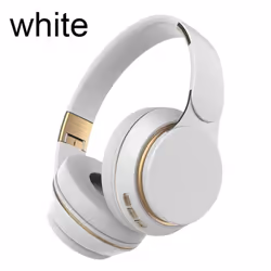 Foldable Wireless Bluetooth 5.0 Stereo Headphones Noise Cancelling Audio Headset for Sports Music Player with HD Mic Support ...