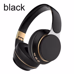 Foldable Wireless Bluetooth 5.0 Stereo Headphones Noise Cancelling Audio Headset for Sports Music Player with HD Mic Support  ...