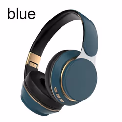 Foldable Wireless Bluetooth 5.0 Stereo Headphones Noise Cancelling Audio Headset for Sports Music Player with HD Mic Support ...