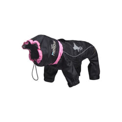 Command JKHL8BKXL Weather - King Ultimate Windproof Full Bodied Pet Jacket, Extra Large - Black