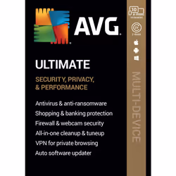 AVG ULTIMATE FOR 10 DEVICES FOR 2 YEARS - 2025