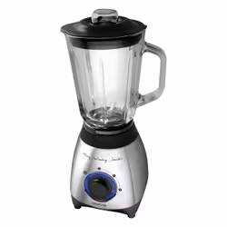 Sencor SBL 4371, Tabletop blender, 1.5 L, Pulse function, Ice crushing, 600 W, Black, Silver