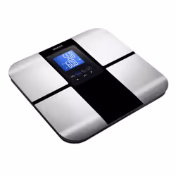 Sencor SBS 6015BK, Electronic personal scale, 180 kg, 100 g, Black, Silver, kg, lb, ST, Stainless steel