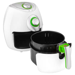 Sencor SFR 3220WH Single 2.6 L Stand-alone 1500 W Low fat fryer Green, White