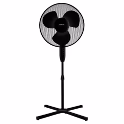 Sencor SFN 4031BK, Household blade fan, Black, Floor, 54 dB, 40 cm, 3559.2 m³/h