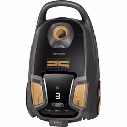 Sencor SVC 9300BK vacuum 4 L Cylinder vacuum Dry 600 W Dust bag