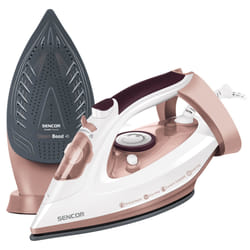 Sencor SSI 3520RS iron Steam iron Ceramic soleplate 3100 W Pink, Violet