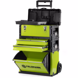 Fieldmann FDN 4150 small parts/tool box Metal Black, Green - Additional view 2