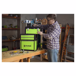 Fieldmann FDN 4150 small parts/tool box Metal Black, Green - Additional view 7