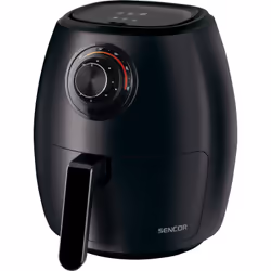 Sencor SFR 3130BK, Hot air fryer, 3.5 L, 60 °C, 200 °C, Single, Black