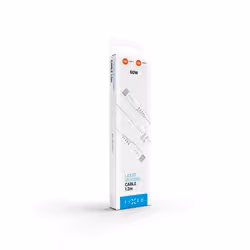 FIXED Liquid Silicone Cable USB-C/USB-C, 1,2m, 60W, white - Additional view 8