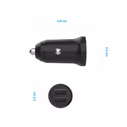 FIXED Dual USB Car Charger 15W, black - Additional view 6