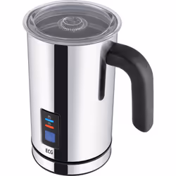 ECG NM 115 milk frother/warmer Automatic Black, Stainless steel