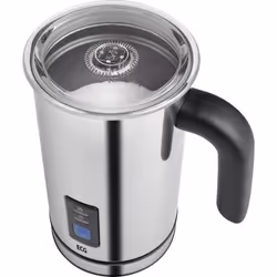 ECG NM 115 milk frother/warmer Automatic Black, Stainless steel