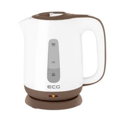 ECG RK 1759 electric kettle 1.7 L 1850 W Brown, White