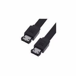 Cable eSATA-eSATA 50 cm Shielded Black