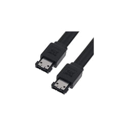 Cable eSATA-eSATA 50 cm Shielded Black