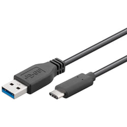 PremiumCord ku31ca1bk USB cable USB 3.2 Gen 1 (3.1 Gen 1) 1 m USB C USB A Black
