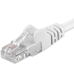 PremiumCord Patch 6 UTP 2m WH networking cable White Cat6 U/UTP (UTP)