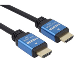 PremiumCord KPHDM2A05 HDMI cable 0.5 m HDMI Type A (Standard) Black, Blue