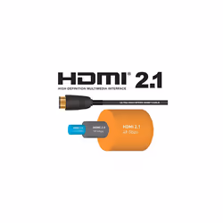 8K Ultra High Speed HDMI 2.1 Cable M/M 48Gbps with Ethernet, Compatible with Video 8K@60Hz, Deep Color, 3D, eARC, HDR, 3X Shielded, Gold-Plated
