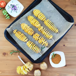 Spiral slicer: Fast and easy vegetable cutting!