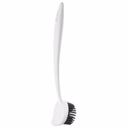 Practical dish brush for kitchen utensils with silicone brush