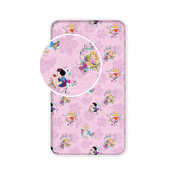Disney Princess Single Fitted Cotton Bed Sheet