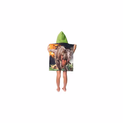 Jurassic World Bath Poncho Hooded Bath Towel Beach Towel 50 x 115 cm