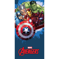 Marvel Avengers Beach Bath Towel 70 x 140 cm 100% COTTON Thor Hulk Cap