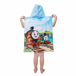 Thomas and Friends Hooded Towel Poncho