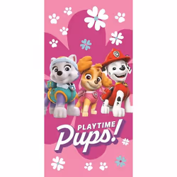 Jerry Fabrics 23TW247, Image, Multicolour, Rectangular, Paw Patrol, 1 person(s), Cotton