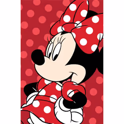 Disney Minnie Mouse Fleece Throw Blanket 100 x 150 cm Large