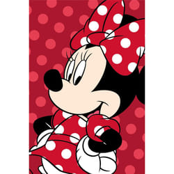 Disney Minnie Mouse Fleece Throw Blanket 100 x 150 cm Large