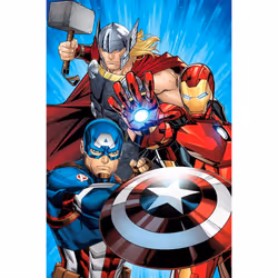 Marvel Avengers Fleece Throw Blanket 100 x 150 cm Large