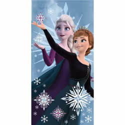 Disney Frozen Bath Beach towel 140 x 70 cm 100% Cotton - Anna & Elsa
