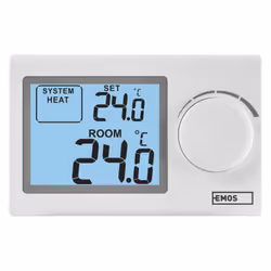 Emos P5604, White, LCD, AC/Battery, AAA, 1.5 V, 230 V